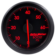 Cargar imagen en el visor de la galería, Autometer Airdrive 2-1/6in Boost Gauge 0-60 PSI - Black