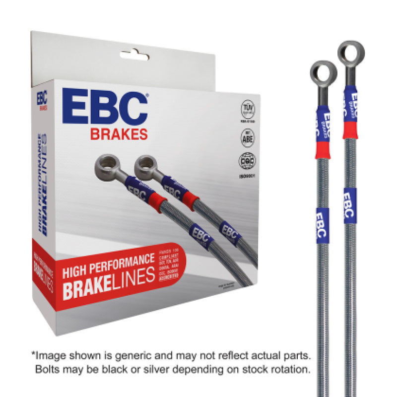 EBC 09-10 Ford F150 5.4L 4WD 6 Lug Stainless Steel Brake Line Kit