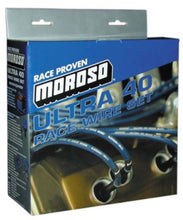 Cargar imagen en el visor de la galería, Moroso Chevrolet Big Block Ignition Wire Set - Ultra 40 - Unsleeved - Non-HEI - Crab Cap - Red