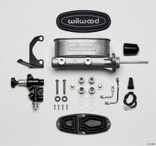 Cargar imagen en el visor de la galería, Wilwood HV Tandem M/C Kit w L/H Bracket &amp; Prop Valve - 15/16in Bore-W/Pushrod