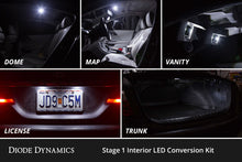 Cargar imagen en el visor de la galería, Diode Dynamics 16-22 Toyota Prius Interior LED Kit Cool White Stage 1