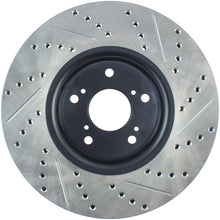 Cargar imagen en el visor de la galería, StopTech Slotted &amp; Drilled Sport Brake Rotor