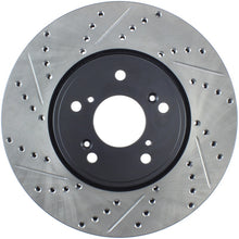 Cargar imagen en el visor de la galería, StopTech Slotted &amp; Drilled Sport Brake Rotor