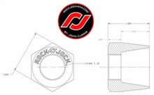 Cargar imagen en el visor de la galería, RockJock RockNut Kit Nut and Bung 1in RH Thread