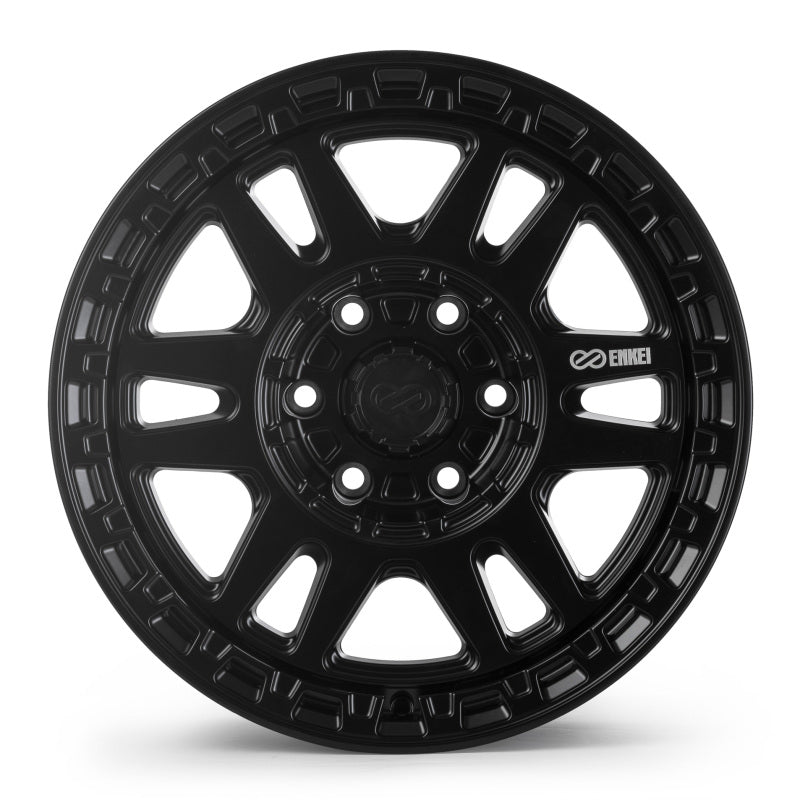 Enkei Trail-Tracker 20x9 / 6x139.7 BP / ET39 / 106.1mm Bore - Matte Black Wheel
