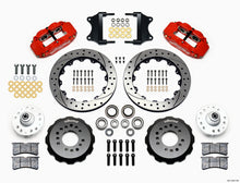 Cargar imagen en el visor de la galería, Wilwood Narrow Superlite 6R Front Hub Kit 12.88in Red Heidts Tri -5 2 inch Drop Spindle