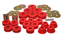 Cargar imagen en el visor de la galería, Energy Suspension 78-80 GM Denali XL/Suburban &amp; Yukon XL 4WD Red Body(cab) Mount Set