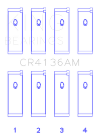 King Engine Bearings 91-02 Nissan SR20DE L4 DOHC 16 Valves (Size STD) Rod Bearing Set