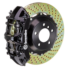 Load image into Gallery viewer, Brembo 06-11 GS300 Front GT BBK 6 Piston Cast 355x32 2pc Rotor Drilled-Black