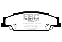 Cargar imagen en el visor de la galería, EBC 02-05 Cadillac CTS 2.6 Greenstuff Rear Brake Pads