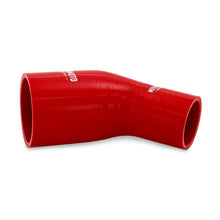 Cargar imagen en el visor de la galería, Mishimoto Silicone Reducer Coupler 45 Degree 1.75in to 2.5in - Red