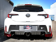 Cargar imagen en el visor de la galería, aFe 23-24 Toyota GR Corolla L3 1.6L (t) Gemini XV 3in to 2-1/2in Cat Back Exhaust w/ Black Tips