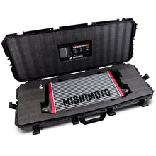 Load image into Gallery viewer, Mishimoto Universal Carbon Fiber Intercooler - Matte Tanks - 450mm Black Core - C-Flow - BL V-Band