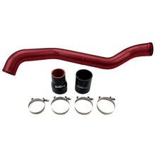 Cargar imagen en el visor de la galería, Wehrli 01-04 Chevrolet 6.6L LB7 Duramax Driver Side 3in Intercooler Pipe - WCFab Red