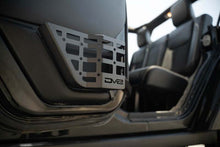 Load image into Gallery viewer, DV8 Offroad 11-18 Jeep Wrangler JK 4 Door Only Rear Door Pocket Molle Panels - Black