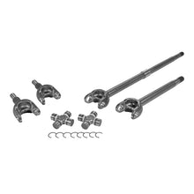 Cargar imagen en el visor de la galería, Yukon Gear Front 4340 Chromoly Axle Kit For Jeep JL Dana 30 27 Spline FAD Del. w/1350 (7166) Joints