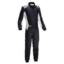 Cargar imagen en el visor de la galería, OMP ONE-S OVERALL NAVY BLUE/ORANGE SIZE 60 FIA 8856-2018 + SFI