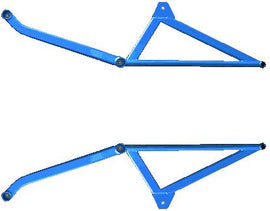 Cusco Power Brace Front Side BP5/9 Legacy GT **ONLY FITS AUTOMATIC WAGON**