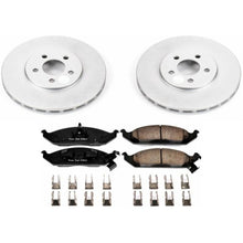 Cargar imagen en el visor de la galería, Power Stop 95-00 Chrysler Cirrus Front Z17 Evolution Geomet Coated Brake Kit