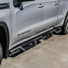 Cargar imagen en el visor de la galería, Westin 19-20 GM 1500 DC 6.5ft bed (Excludes LD/Limited) HDX Drop W2W Nerf Step Bars - Textured Black