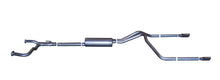 Cargar imagen en el visor de la galería, Gibson 04-10 Nissan Titan LE 5.6L 2.5in Cat-Back Dual Split Exhaust - Aluminized