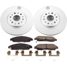 Cargar imagen en el visor de la galería, Power Stop 17-18 GMC Acadia Front Z17 Evolution Geomet Coated Brake Kit