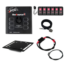 sPOD SourceLT Modular w/Red LED for 36in Battery Cables