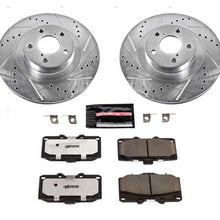 Cargar imagen en el visor de la galería, Power Stop 06-07 Subaru Impreza Front Z26 Street Warrior Brake Kit