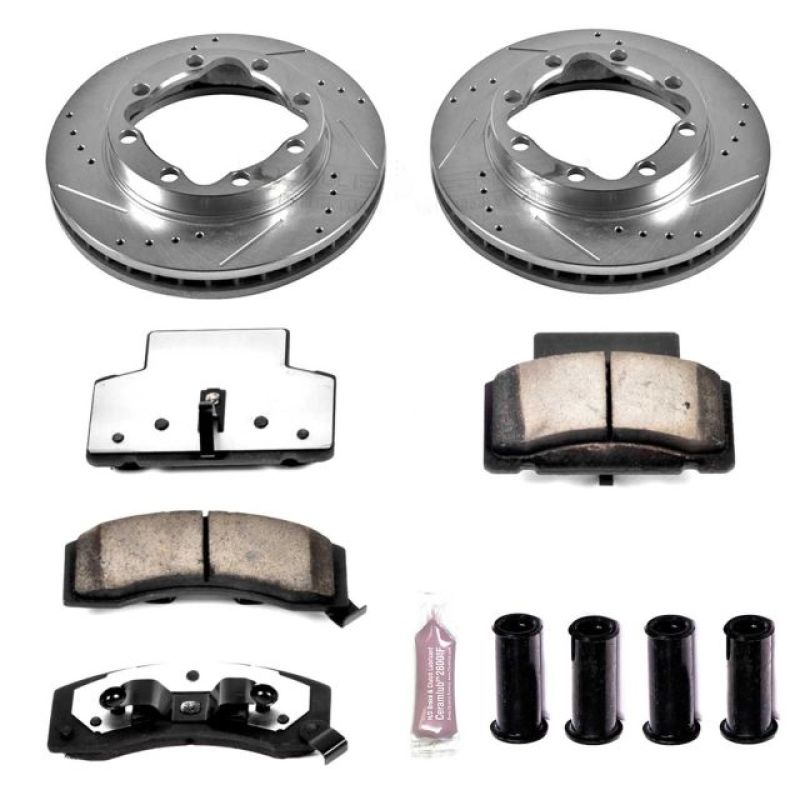 Power Stop 90-00 Chevrolet K3500 Front Z36 Truck & Tow Brake Kit