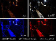 Cargar imagen en el visor de la galería, Diode Dynamics Wrangler JK 4dr Interior Kit Stage 1 - Blue