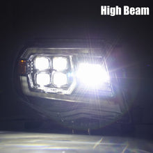 Cargar imagen en el visor de la galería, AlphaRex 05-11 Toyota Tacoma NOVA LED Projector Headlights Plank Style Chrome w/Activation Light/DRL