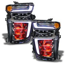 Cargar imagen en el visor de la galería, Oracle 20-21 Chevy Silverado HD 2500RGB Headlight Demon Eye Kit - w/o Controller