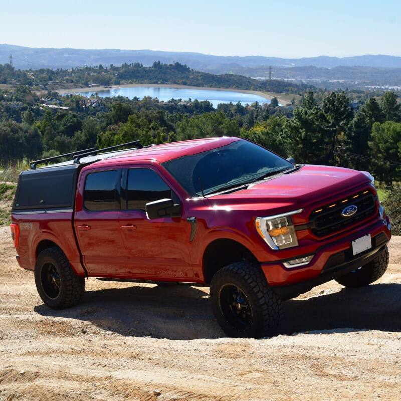 Westin 16-23 Toyota Tacoma 6ft. Bed EXP Truck Cap - Black (Box 1 ONLY)