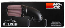 Cargar imagen en el visor de la galería, K&amp;N 08-17 Harley Davidson Touring Models Performance Air Intake System Silver