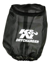 Cargar imagen en el visor de la galería, K&amp;N Air Filter Wrap Drycharger - Round Tapered - Black for 07-09 &amp; 11 Polaris Outlaw 525