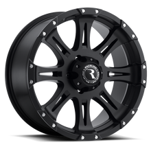 Cargar imagen en el visor de la galería, Raceline 981 Raptor 16x8in / 6x139.7 BP / 0mm Offset / 106.1mm Bore - Satin Black Wheel