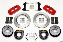 Cargar imagen en el visor de la galería, Wilwood AERO4 Rear P-Brake Kit 14.00in Red Chevy C-10 2.42 Offset 5-lug