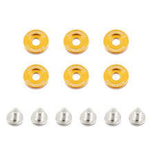 Load image into Gallery viewer, Mishimoto Small Fender Washer Kit (6pcs) - Gold