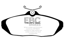 Cargar imagen en el visor de la galería, EBC 93-98 Ford Thunderbird 3.8 Ultimax2 Rear Brake Pads