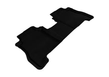 Cargar imagen en el visor de la galería, 3D MAXpider 2007-2012 Hyundai Santa Fe Kagu 2nd Row Floormats - Black