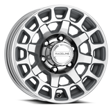 Raceline 873Mc Backcountry Trailer 16x6in / 8x6.5 BP / 0mm Offset / 4.9mm Bore - Machined