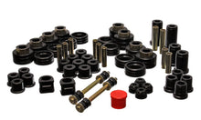 Load image into Gallery viewer, Energy Suspension 88-98 Chevy/GMC 4WD Black Hyper-flex Master Bushing Set