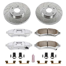 Cargar imagen en el visor de la galería, Power Stop 00-04 Buick LeSabre Front Z26 Street Warrior Brake Kit