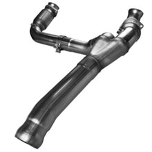 Cargar imagen en el visor de la galería, Kooks 09-13 GM 1500 3in x OEM Out Cat SS Y Pipe Kooks HDR Req
