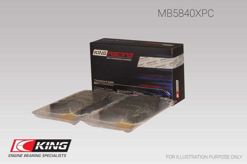 King Engine Bearings Chrysler 300 Srt8 (Size 0.26) Main Bearing Set
