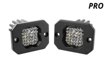 Cargar imagen en el visor de la galería, Diode Dynamics Stage Series C1 LED Pod Pro - White Flood Flush ABL (Pair)