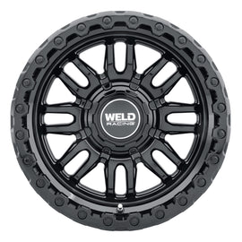 Weld Off-Road Swift 17x9in - 5x114.3 / 5x127 BP - ET-12 - 78.1mm CB - Gloss Black Wheel & Ring