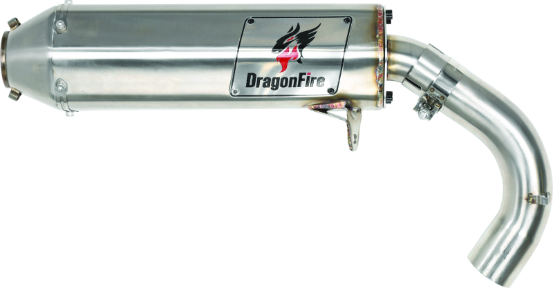 DragonFire Racing Exhaust - Fits Can-AM Defender Hd10 / Max Slip On