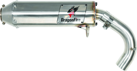 DragonFire Racing Exhaust - Fits Can-AM Defender Hd10 / Max Slip On