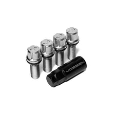Cargar imagen en el visor de la galería, Vossen 28mm Lock Bolt - 14x1.5 - 17mm Hex - Cone Seat - Silver (Set of 4)